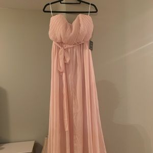 BRIDESMAID STRAPLESS MAXI DRESS FROM LULUS.COM
